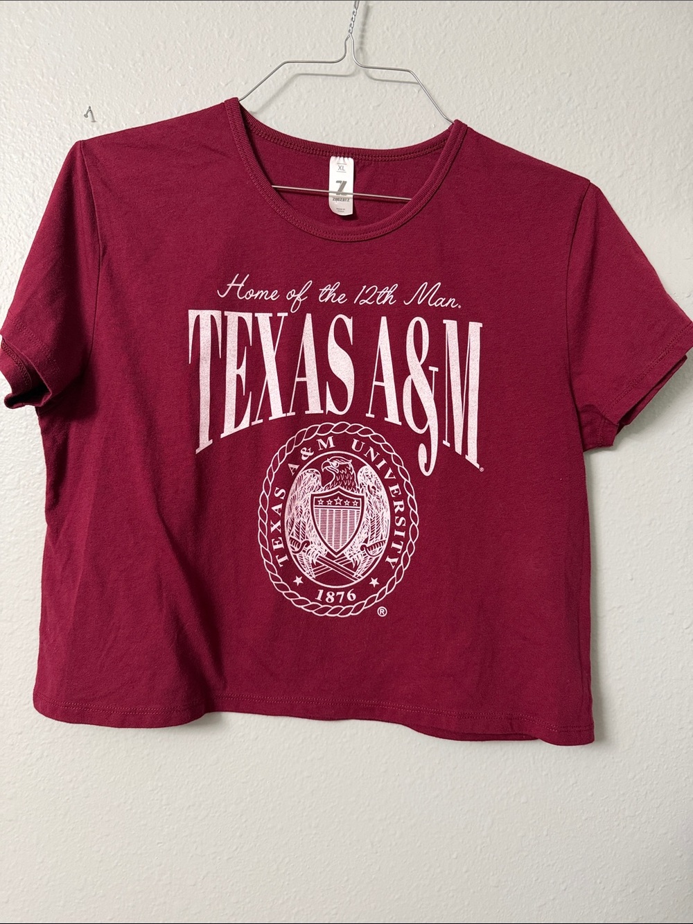 Texas A&M Maroon Short Sleeve Tee - Women